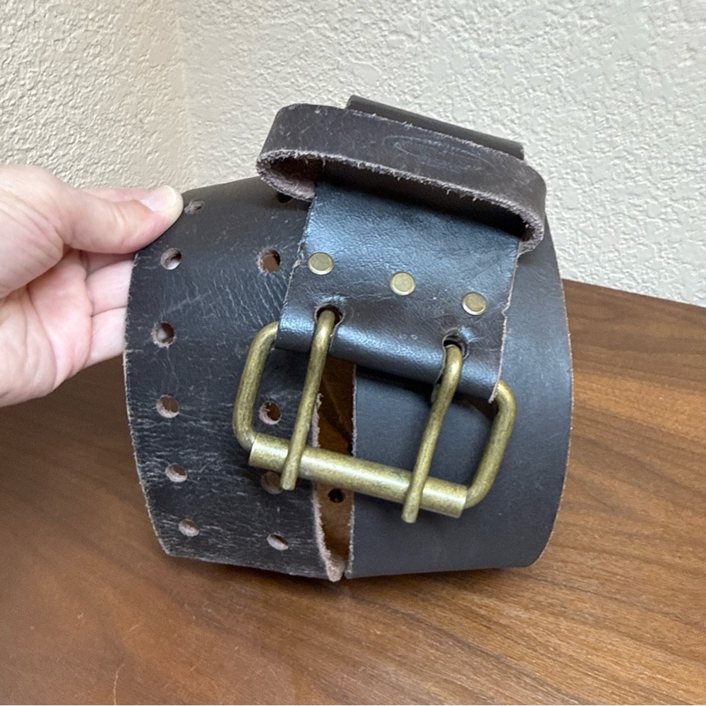 McGuire‎ Nichols Workwear Genuine Leather Tool Belt Holster Holder Contractor